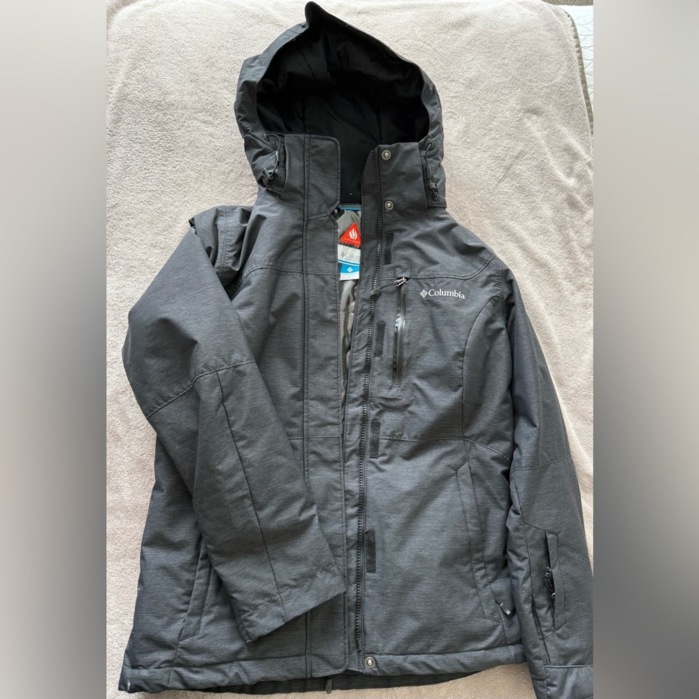 Columbia Sportswear Hooded Ski Snow Winter Omni-heat Jacket PANTS ALSO AVAILABLE